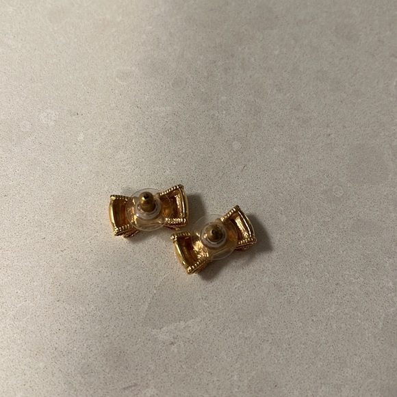 Kate Spade gold bow earrings - Picture 4 of 4